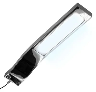 Produktbild von kalb | LED Aufbauleuchte 3W 3000K/ 4000K Schrankleuchte Set inkl. Netzteil 1er Set tageslichtweiss verchromt