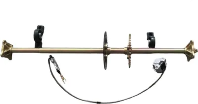 Produktbild von Hinterachse Set 1120mm mit Bremse Kettenrad etc. ATV / Quad 4 Takt Eigenbau etc.