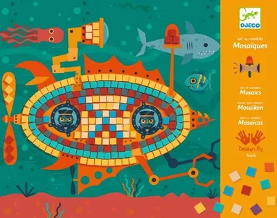 Produktbild von Kreatives Mosaikspiel Am Steuer, Djeco