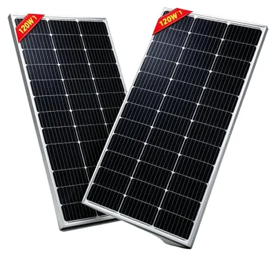 Zdjęcie produktu dla Panel słoneczny, wysoka wydajność, trwała konstrukcja, 2 panele o mocy 120 W