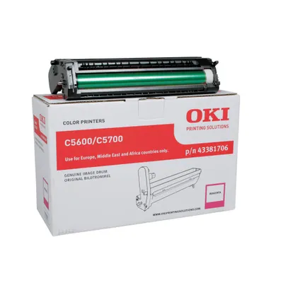 Image de OKI Magenta - original - Unité tambour - pour C5600
