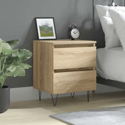 Immagine prodotto di vidaXL Comodino rovere Sonoma 40x35x50 cm materiale a base di legno