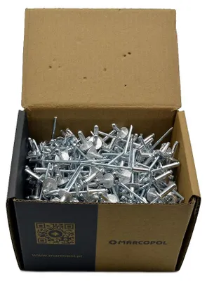 Produktbild von Marcopol Blindnieten 5 x 12 mm ALU/Stahl 250 Stück