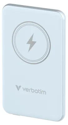 Immagine prodotto di Verbatim Powerbank induttivo `N` Go 15W5000Mah senza fili magnetico blu/blu 32242