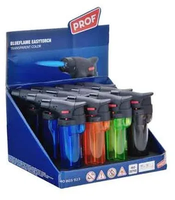 Obrázek produktu pro 12 x bouřkový zapalovač "JetStream" plamenomet Bunsenův hořák Jet Flame Turbo
