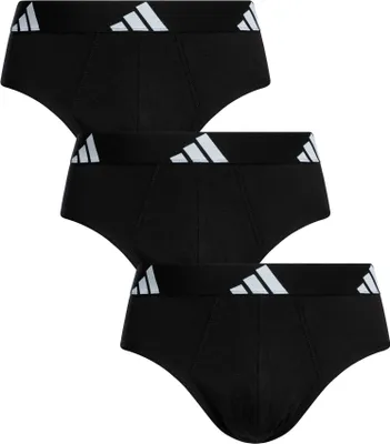 Produktbild von Adidas 3er-Pack Active Flex Baumwoll-Slips, Schwarz S