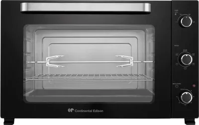 Produktbild von Elektro Minibackofen CONTINENTAL EDISON CEMF80B, 75L, 2400W, Umluft, Schwarz, 68 x 42,8 x 48 cm
