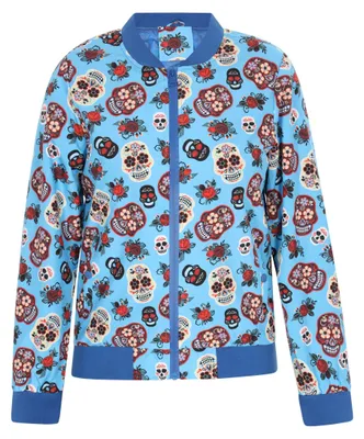 Produktbild von Damen Bomberjacke in Blau, Größe XXL