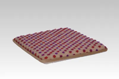 Produktbild von Stuhlkissen Autositzkissen 2er Pack Wolle Noppen 37 x 40 cm ca. 37 x 40 cm
