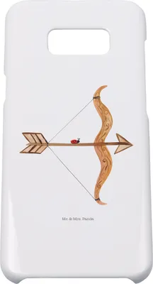 Produktbild von Mr. & Mrs. Panda Samsung Galaxy S8 plus Handyhülle  Sternzeichen Schütze - Weiß - Geschenk, Hülle, Schützenfest, Cover, Handy Case, Geburtstag November, Dezember