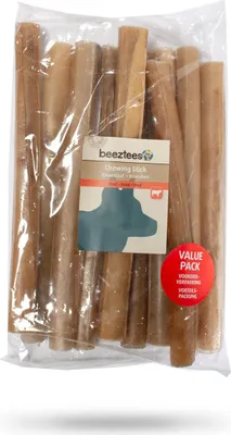 Produktbild von Beeztees Kaustick Rinderhaut, Maße: 24,5 cm x 20 mm