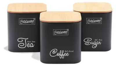 Image de Maestroensemble de 3 conteneurs MR17753SBLACK