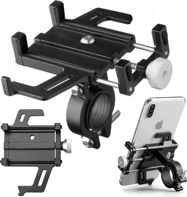 Produktbild von Verk 14472 Handyhalterung für Lenker ALU schwarz