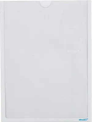 Immagine prodotto di Portadocumenti magnetico per formato A4, 302 x 225 mm, confezione da 5 pezzi, bianco