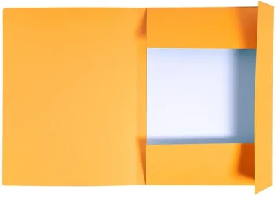 Produktbild von Aktenmappe A4 280 g/qm Karton orange Packung mit 100 Stück