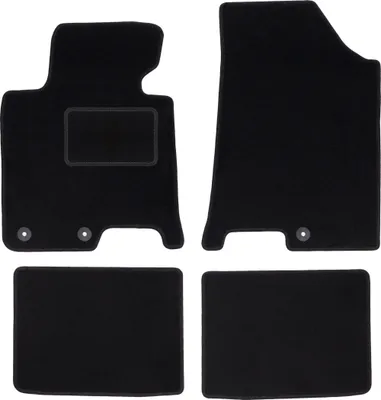 Produktbild von Schwarze Veloursmatten für: Hyundai i40 Kombi, Limousine (2011-)