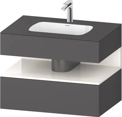 Produktbild von DURAVIT QA4785022490010 QTG EWT KWTU 800 Wß Hgl. Be