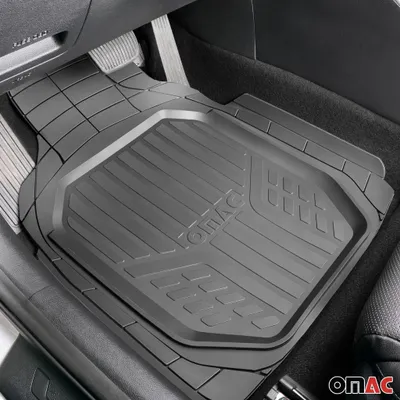 Produktbild von Fußmatten Gummimatten 3D Passform für Dacia Spring Gummi Schwarz 4tlg