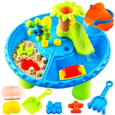 Immagine prodotto di Tavolo multifunzionale per bambini, con acqua e sabbia