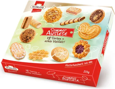 Obrázek produktu pro Schulte Sommerauslese v čokoládové polevě 12 různých příchutí 235g