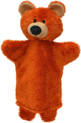 Zdjęcie produktu dla Ręczna pacynka miś, 28 cm