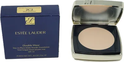 Productafbeelding van Estée Lauder Double Wear Stay-in-Place, compacte verpakking, geperst poeder, geschikt voor alle huidtypes, kleur: licht, tint: koel, nummer: 2C2