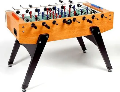 Immagine prodotto di Tavolo da calcio balilla Master Cup "Deluxe", dimensioni 142 x 76 cm, 80 kg, sistema telescopico di sicurezza