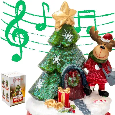 Image de Décorations de Noël ludiques - Renne musical