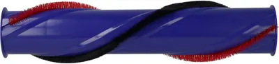A close-up studio shot of a vacuum cleaner brush roll.