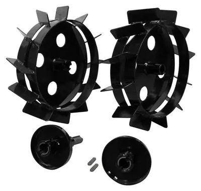 Güde Metallräder Gartentechnik Kombigeräte Benzin Anbauwerkzeug Satz 325867 95203 4015671064646