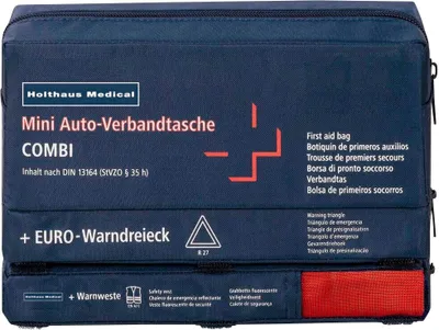 Produktbild von Holthaus Medical Erste-Hilfe-Tasche COMBI DIN 13164 blau