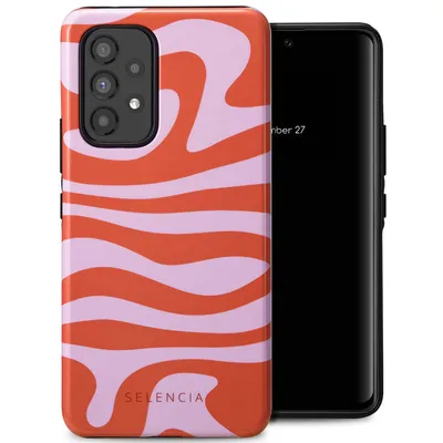 Produktbild von Selencia Vivid Back Cover Samsung Galaxy A53 - Dream Swirl Pink