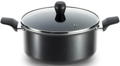 Zdjęcie produktu dla Tefal Invissia B30969, Okrągły, Czarny, Aluminium, Ceramika, Gaz, Halogen, Indukcja, 175 °C, 30 cm