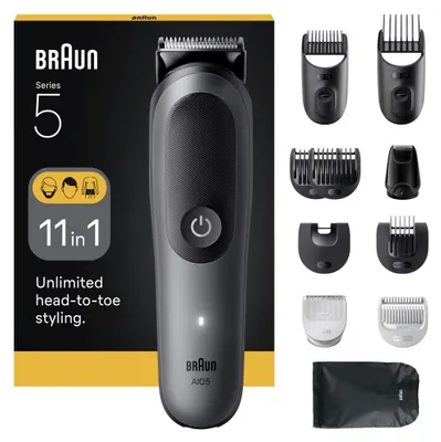 Obrázok produktu pre Braun 80789913, Tmavo šedá, Striedavé napájanie / batéria, 120 min, Zabudovaná batéria, 5 min