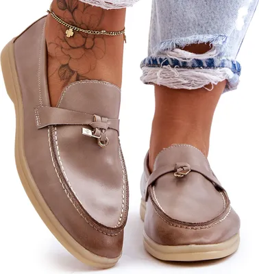 Produktbild von Damen Klassische Mokassins Graue Cortez 38