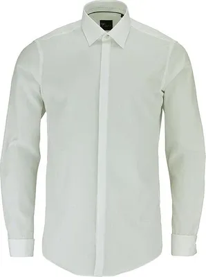 Produktbild von Venti - Evening - Slim Fit-  Festliches Bügelfreies Herren Hemd in weiß oder creme (001840), Größe:42, Farbe:Creme (002)