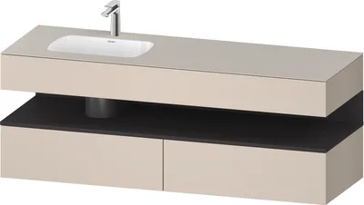 Produktbild von DURAVIT QA4795080830000 QTG EWT KWTU 1600 Wß Hgl. Be
