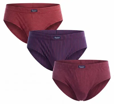 Produktbild von Abanderado 3er-Pack Essential Baumwolle Herren-Slips A0080