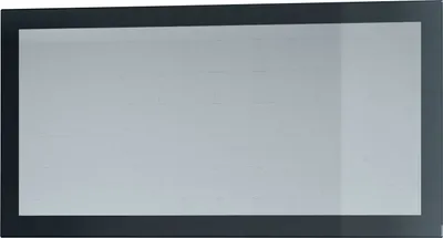 Produktbild von Vladon Spiegel Lima,  Germany, Wandspiegel mit Rahmen im modernen Stil, Schwarz Hochglanz (110 x 52 cm)
