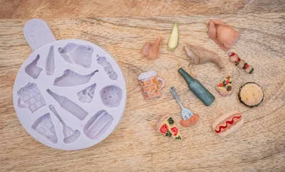 Obrázek produktu pro Silikonová forma miniaturní grilování