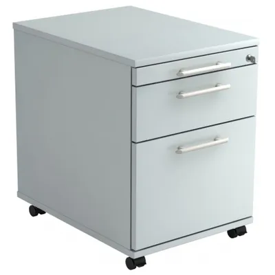 Produktbild von SIGNA AC20 RE - Rollcontainer Grau mit Hängeregistratur Relinggriff Kunststoff