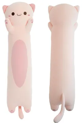 Obrázok produktu pre Plyšová mačka, hračka pre deti, výška 60 cm