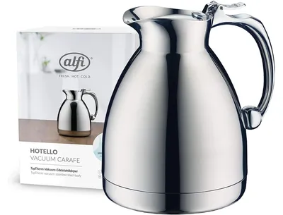 Imagen del producto de alfi 557000060, termo aislante HOTELLO, 0,6 litros, acero inoxidable pulido