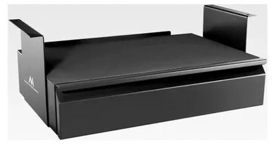 Produktbild von Untertisch-Schublade mit Regal | Praktische Halterung für den Unterbau | Max. 5 kg Belastung | Optimiert Platz unter dem Schreibtisch | Hängeschublade für einfachen Zugriff