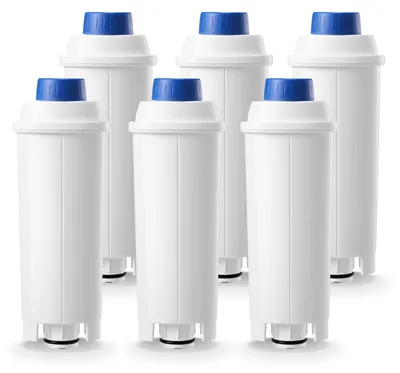 Wasserfilterpatrone für Espressomaschinen, 6er-Pack