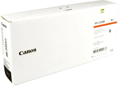 Produktbild von Canon PFI-2700 R, Rot, Tinte auf Pigmentbasis, 700 ml, 1 Stück(e), Einzelpackung