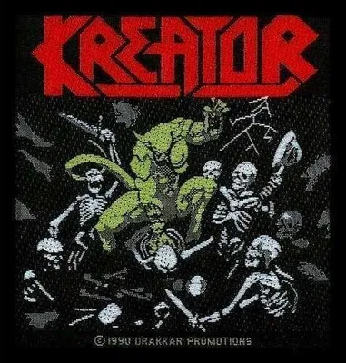 Produktbild von Kreator Pleasure to Kill Aufnäher zum Aufnähen 100 x 100 mm