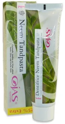 Produktbild von Zahnpasta Neem 125 ml mit Kräuterkombination für frischen Atem