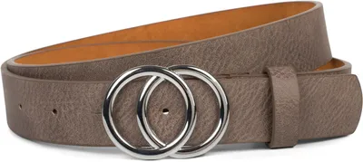 Produktbild von styleBREAKER Damen Gürtel 3 cm | Glänzende Ringschnalle in Gold oder Silber | Verstellbarer Taillengürtel & Hüftgürtel | Glattes Kunstleder für Kleider & Jeans