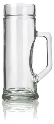 Produktbild von 6x Stölzle Oberglas Premium Bierkrug glatt 0,3 l, geeicht